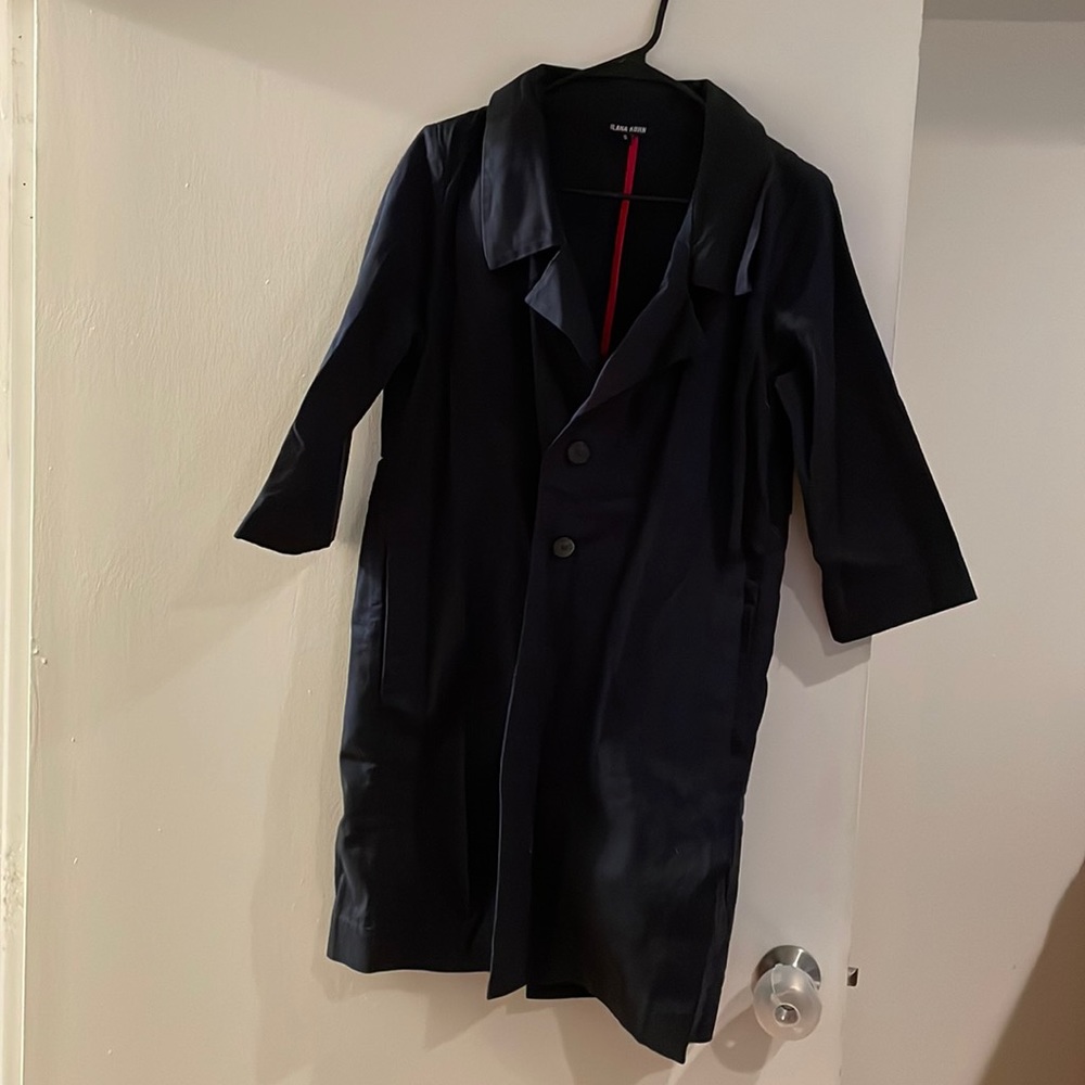 Liana Kohn trench coat - navy